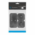 Set 12 electrozi compatibili cu Bluetens Duo Sport, Reutilizabili, 8x Marime S, 4x Marime M, Negru 2 - lerato.ro