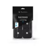 Set 12 electrozi compatibili cu Bluetens Duo Sport 2, Reutilizabili, 8x Marime S, 4x Marime M, Negru 2 - lerato.ro