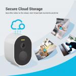 Camera de supraveghere IP WiFi Blurams A11C pentru exterior, fara fir, Color Night Vision, Sunet 2-Way, Aplicatie dedicata, Acces cloud, Control distanta, Alb 6 - lerato.ro