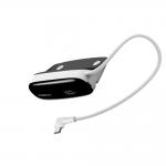 Statie de incarcare BOBOVR PD100 Combo pentru baterii B100, 1xUSB-C, 1xUSB-A, 1xCablu USB-C integrat, Functie Powerbank, Alb 3 - lerato.ro