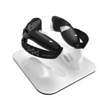 Statie de incarcare BoboVR CD3 pentru controlerele dedicate Meta Quest 3 / 3S, Incarcare Wireless / Magnetica, Alb