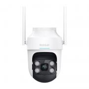 Camera de supraveghere Botslab PT W312, Exterior, 4MP, Control vocal, IP66, WiFi, Alb