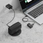 Kit microfon BOYA BOYAMIC 2-02, 2 TX + 1 RX USB-C, Noise Cancelling, Carcasa incarcare, Autonomie 9h, Negru 13 - lerato.ro