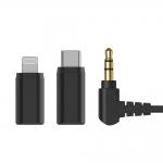 Kit microfon BOYA BOYAMIC 2-02, 2 TX + 1 RX USB-C, Noise Cancelling, Carcasa incarcare, Autonomie 9h, Negru 4 - lerato.ro
