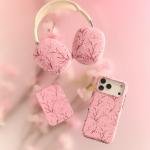 Husa Burga Tough cu MagSafe compatibila cu iPhone 17 Pro Max, Sakura 3 - lerato.ro