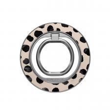 Suport universal pentru telefon Burga Ring Holder, Compatibil MagSafe, Almond Latte Silver