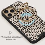 Suport universal pentru telefon Burga Ring Holder, Compatibil MagSafe, Almond Latte Gold 5 - lerato.ro