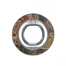 Suport universal pentru telefon Burga Ring Holder, Compatibil MagSafe, Oath Silver