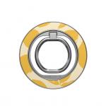 Suport universal pentru telefon Burga Ring Holder, Compatibil MagSafe, Lemon Tart Silver 2 - lerato.ro