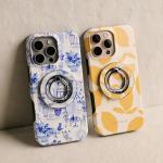 Suport universal pentru telefon Burga Ring Holder, Compatibil MagSafe, Lemon Tart Silver 7 - lerato.ro