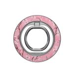 Suport universal pentru telefon Burga Ring Holder, Compatibil MagSafe, Sakura Silver 2 - lerato.ro
