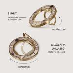 Suport universal pentru telefon Burga Ring Holder, Compatibil MagSafe, Barely Yours Gold 4 - lerato.ro