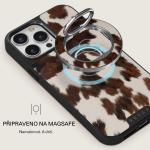 Suport universal pentru telefon Burga Ring Holder, Compatibil MagSafe, Celestial Silver 5 - lerato.ro
