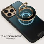 Suport universal pentru telefon Burga Ring Holder, Compatibil MagSafe, Black Hole Gold 5 - lerato.ro