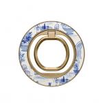 Suport universal pentru telefon Burga Ring Holder, Compatibil MagSafe, Sobremesa Gold 2 - lerato.ro