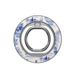 Suport universal pentru telefon Burga Ring Holder, Compatibil MagSafe, Sobremesa Silver 2 - lerato.ro