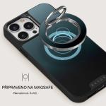 Suport universal pentru telefon Burga Ring Holder, Compatibil MagSafe, Black Hole Silver 5 - lerato.ro