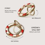 Suport universal pentru telefon Burga Ring Holder, Compatibil MagSafe, Freshly Picked Gold 4 - lerato.ro