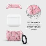 Carcasa Burga compatibila cu Apple AirPods 4, Sakura 3 - lerato.ro