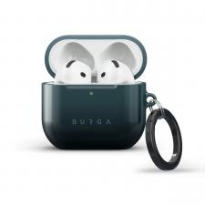 Airpods, Carcasa Burga compatibila cu Apple AirPods 4, Black Hole, lerato.ro