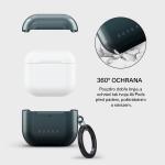 Carcasa Burga compatibila cu Apple AirPods 4, Black Hole 3 - lerato.ro