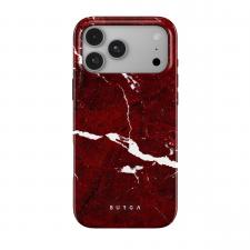 Husa Burga Tough cu MagSafe compatibila cu iPhone 18 Pro / 17 Pro, Iconic Red Ruby