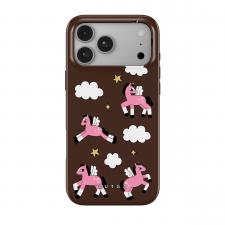 Husa Burga Tough cu MagSafe compatibila cu iPhone 18 Pro Max / 17 Pro Max, Cloud Hopping
