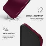 Husa Burga Tough cu MagSafe compatibila cu iPhone 18 Pro Max / 17 Pro Max, Dark Cherry 5 - lerato.ro