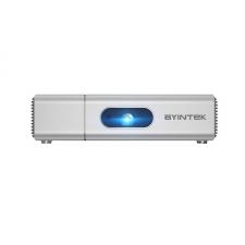 Mini videoproiector Byintek U50 Pro, 4K, 15000:1, Lumeni 500 ANSI, Boxe Integrate, WiFi, Bluetooth 4.2, Android, OS, Gri