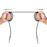 Cablu audio Choetech AUX002, 2x Jack 3.5mm, 1.2m, Negru 9 - lerato.ro