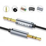 Cablu audio Choetech AUX002, 2x Jack 3.5mm, 1.2m, Negru 6 - lerato.ro