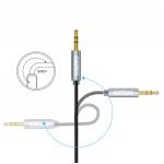 Cablu audio Choetech AUX002, 2x Jack 3.5mm, 1.2m, Negru 5 - lerato.ro