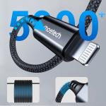 Cablu audio Choetech AUX007, tata Lightning la tata jack 3.5 mm, 1m, Negru 4 - lerato.ro