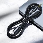 Cablu audio Choetech AUX007, tata Lightning la tata jack 3.5 mm, 1m, Negru 7 - lerato.ro