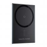 Baterie externa portabila Choetech B708, 2000 mAh, Wireless 5W, USB-C, Negru 2 - lerato.ro