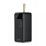 Baterie externa portabila Choetech B732, 50000 mAh, 22.5W, USB-C si 2x USB, Negru 2 - lerato.ro