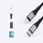 Cablu pentru incarcare si transfer de date Choetech IP0041, USB-C/Lightning, 3A, 2m, Negru 12 - lerato.ro