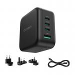 Incarcator retea, Choetech PD6055, 1xUSB-A, 3xUSB-C, 70W, Negru 3 - lerato.ro