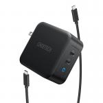 Incarcator retea, Choetech PD6008, 2xUSB-C, 100W, Negru 4 - lerato.ro