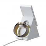 Statie de incarcare 3 in 1 Choetech T600, Compatibil MagSafe, Incarcare Wireless 15W, USB-C, Alb 8 - lerato.ro