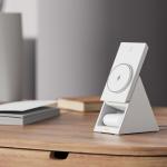 Statie de incarcare 3 in 1 Choetech T600, Compatibil MagSafe, Incarcare Wireless 15W, USB-C, Alb 11 - lerato.ro