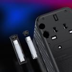 Adaptor retea Choetech PD6028, 2x USB-A, 2x USB-C, 100W, Compatibil cu prize EU/UK/US/AU, Negru 10 - lerato.ro