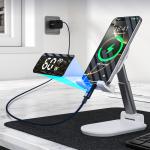 Cablu pentru incarcare si transfer de date CHOETECH, 2xUSB-C, 60W, 1.2m, Albastru 6 - lerato.ro
