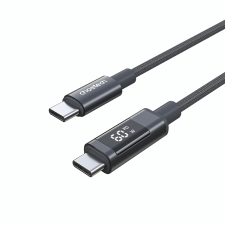 Cablu pentru incarcare si transfer de date CHOETECH, 2xUSB-C, 60W, 1.2m, Negru