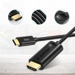 Cablu video adaptor Choetech CH0019 unidirectional USB-C tata 3.1 la HDMI tata 2.0 4K 60Hz 1.8m, Negru 11 - lerato.ro