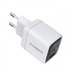 Incarcator retea Choetech PD6052, USB/USB-C, 35W, Display, Alb 10 - lerato.ro