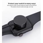 Cablu pentru incarcare wireless Choetech T319 compatibil cu Apple Watch, 5W, USB-C, Lungime cablu 1m, Negru 4 - lerato.ro