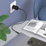 Incarcator rapid retea Choetech PD5007 GaN USB-C Power Delivery 30W 3A, Negru 3 - lerato.ro