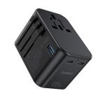 Incarcator rapid retea Choetech PD5009 GaN 2x USB-C 1x USB Power Delivery 65W 5A, Negru 10 - lerato.ro