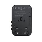 Incarcator rapid retea Choetech PD5009 GaN 2x USB-C 1x USB Power Delivery 65W 5A, Negru 9 - lerato.ro